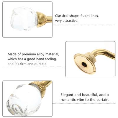 Curtain Hook Hooks Curtains Holdbacks Modern Home Decor Holders for Drapes