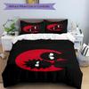 Black Symbolism Print 3Pcs Bedding Setduvet Cover With 2 Bedropillowcase Home Birthday Gift