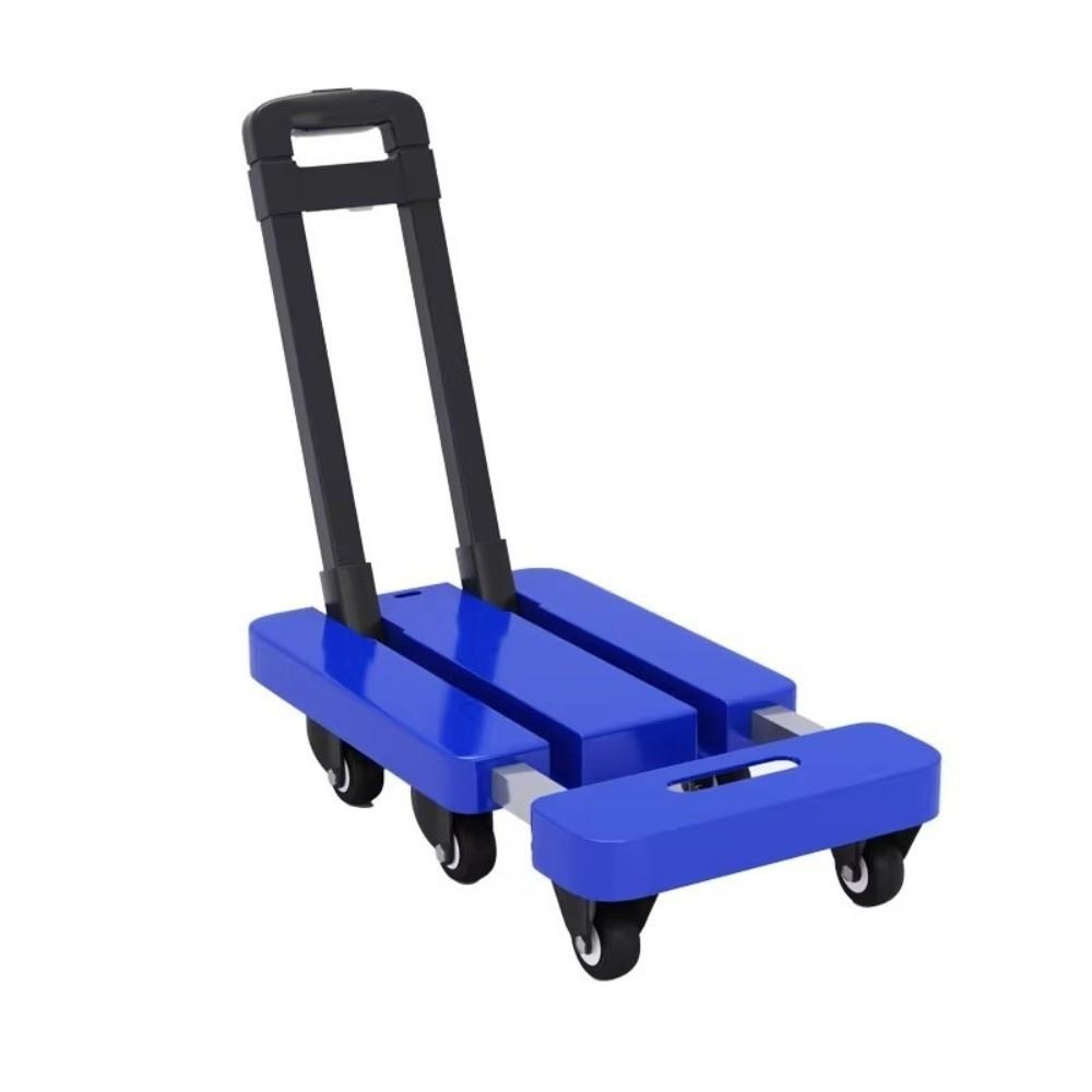Strong Load-Bearing Foldable Hand Truck Labor-Saving Flatbed Cart Portable Trolley Cart Garden