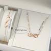 European and American simple jewelry lucky number 8 infinite love bracelet women's classic popular jewelry