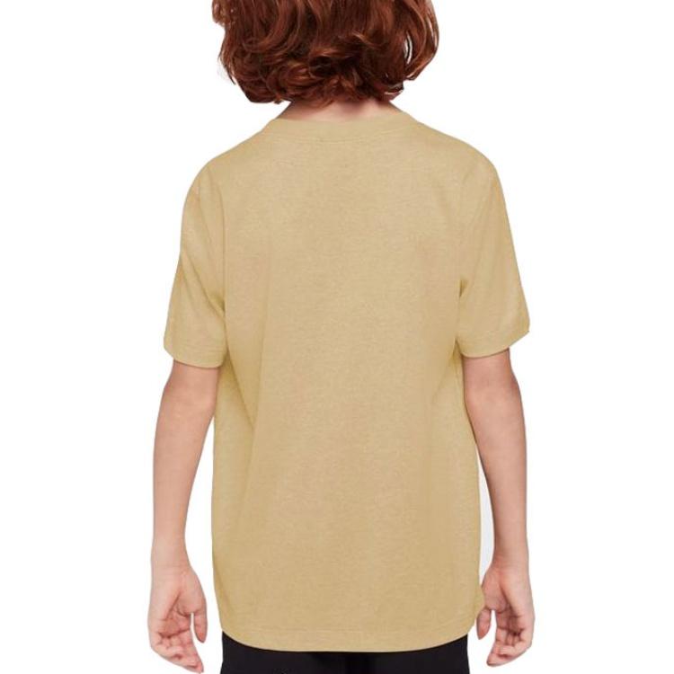Nike Sportowy Casualowy T-shirt z Okrągłym Dekoltem i Krótkim Rękawem Dziecięce Topy FZ5199726