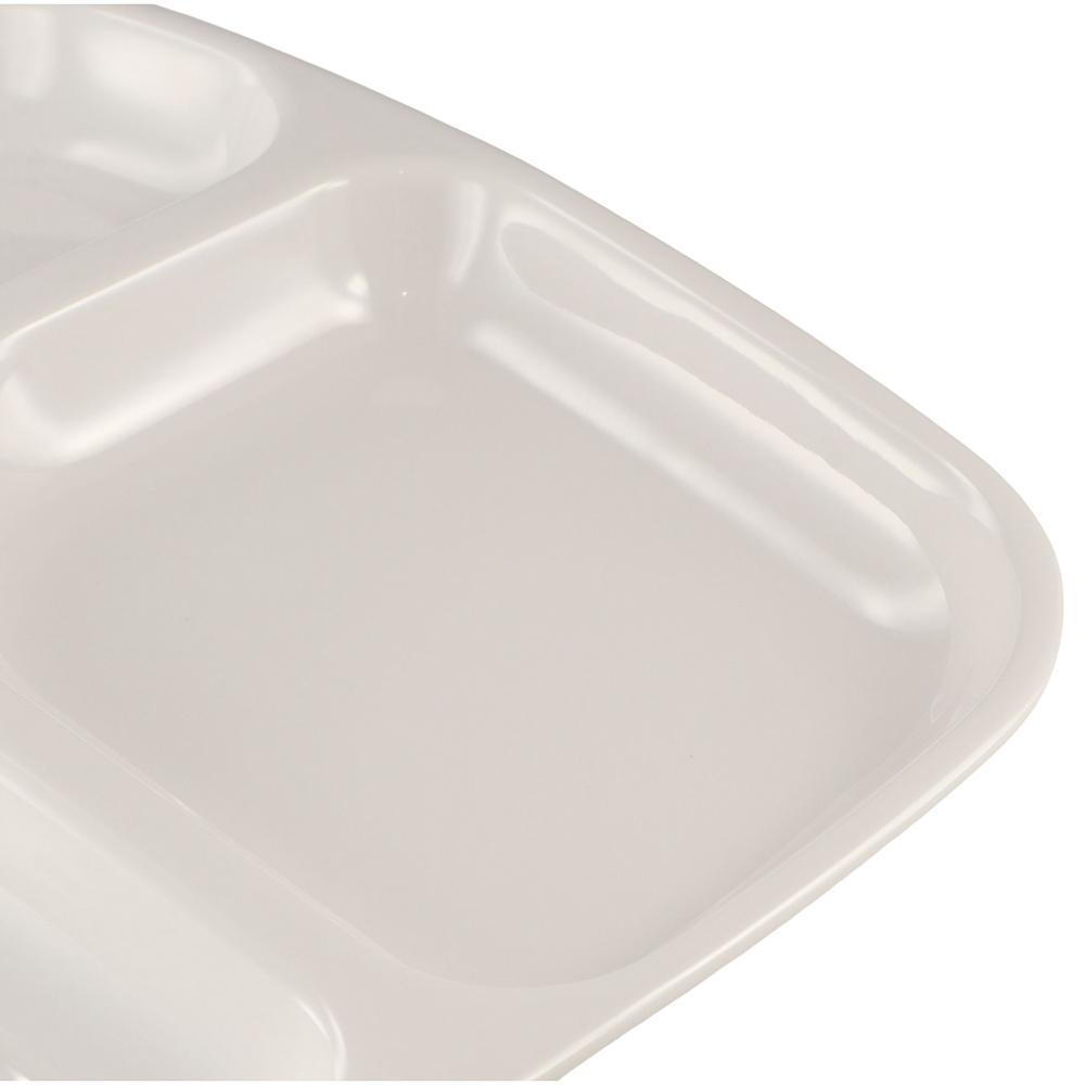 Multigrid Fast Food Tray Multifunctional Lunch Container Canteen Rice Plate  Dinner