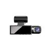 1080P Çift Kamera, Araç İçi Kamera, Ön ve İç, IR Gece Görüşlü Araç Kamerası, 3.16 inç IPS Ekranlı Geniş Açılı Araç DVR Kamerası