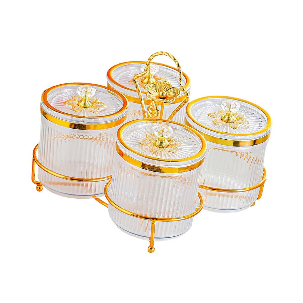 Divided Snack Serving Bowls Organizer Food Storage Box,Dry Fruit Tray with Lid,Creative,Fruit Serving Platter, for Fruit Kitchen