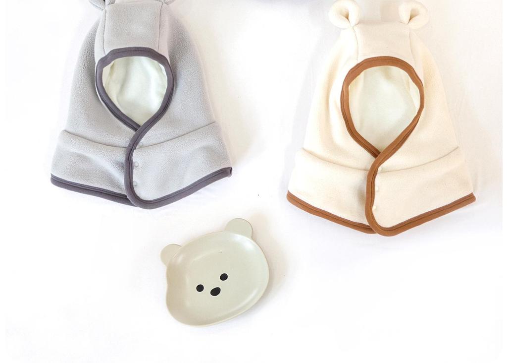 Cozy Hooded Scarf Hat for Infants & Toddlers - Cute & Warm for Autumn/Winter