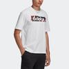 Adidas X Disney Graphic Print Sports Crew Neck T-Shirt Men Tops White GL2222