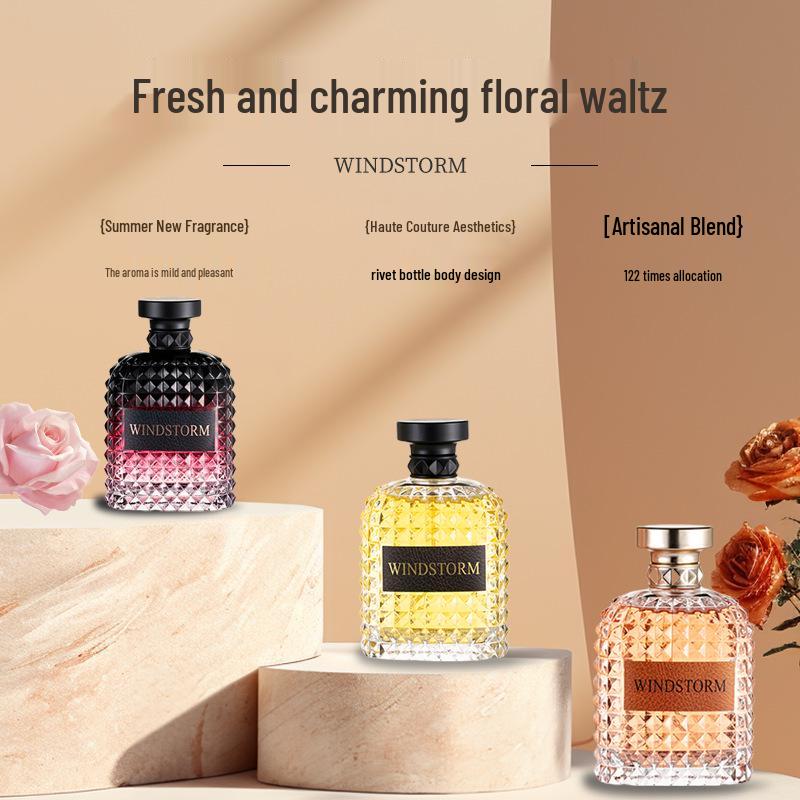 

Kim Barty Unisex Perfume - Long-lasting Adventure Miss White Day Rose 100ml