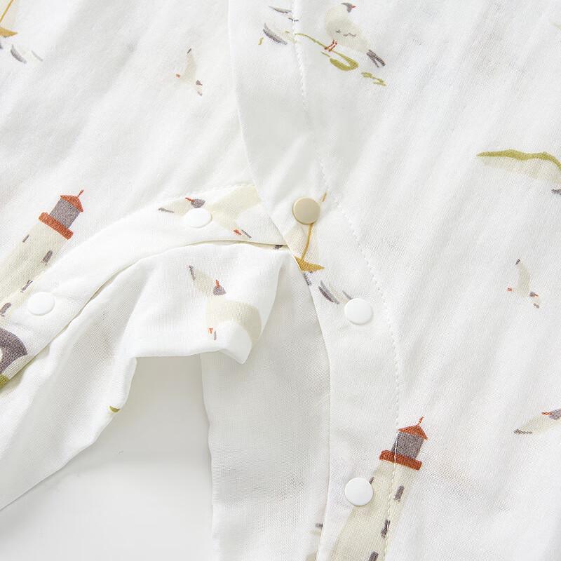 TONGTAI Baby Pure Cotton Gauze Bodysuit