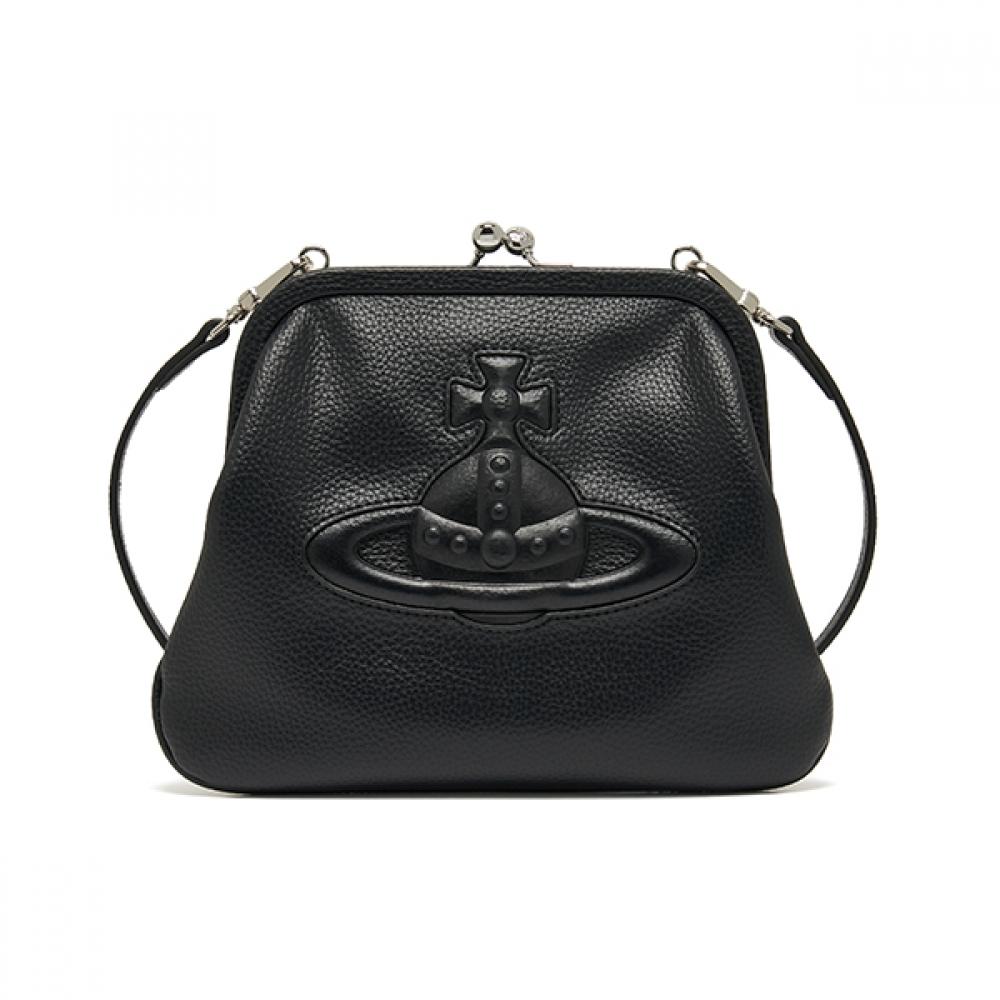 Vivienne Westwood Bio Green Grain Clutch Crossbody Bag 4b010009w S000d N403