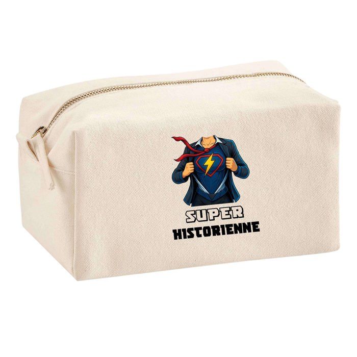 Super Historian Woman Multifunction Pouch Birthday Christmas Gift Colleague Original Idea | School Pouch Office Supplies