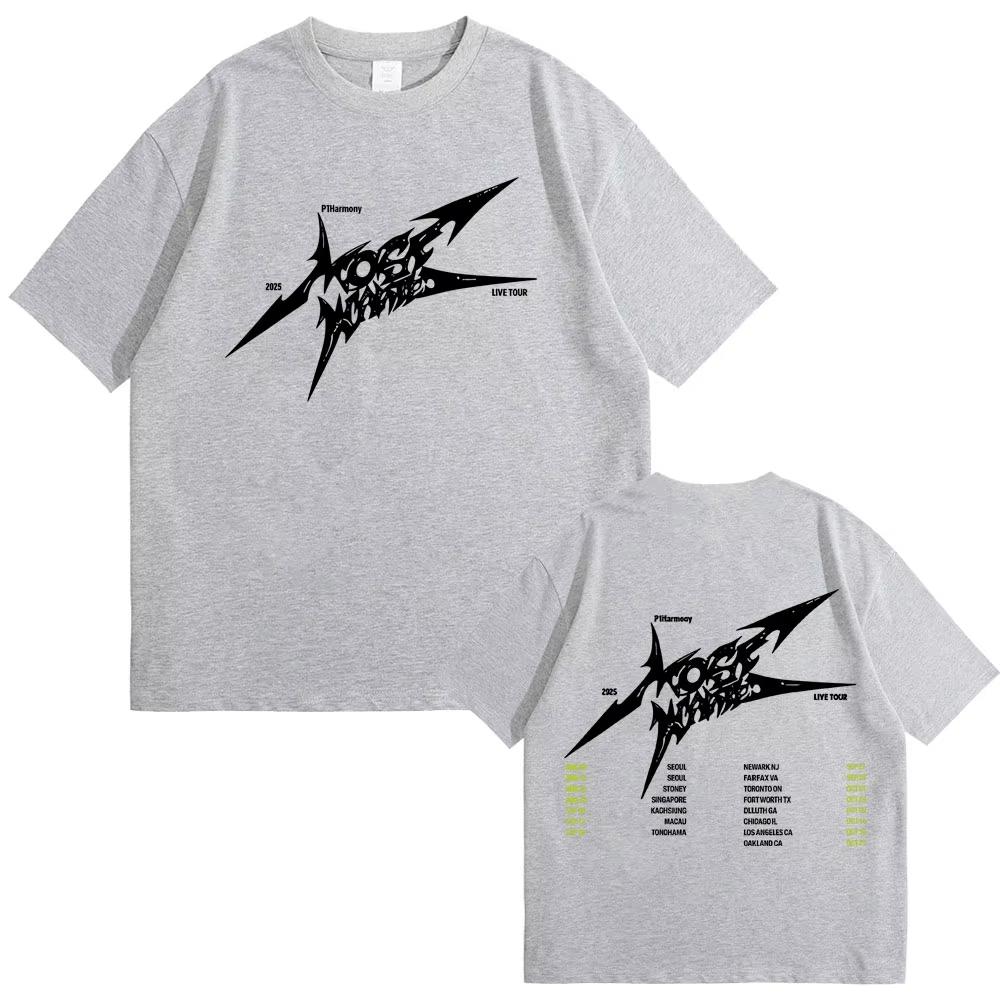 Korean P1Harmony Live Tour 2026 Summer New Hot Selling Mens Womens Kpop Fashion Trend Casual Cotton Tshirt