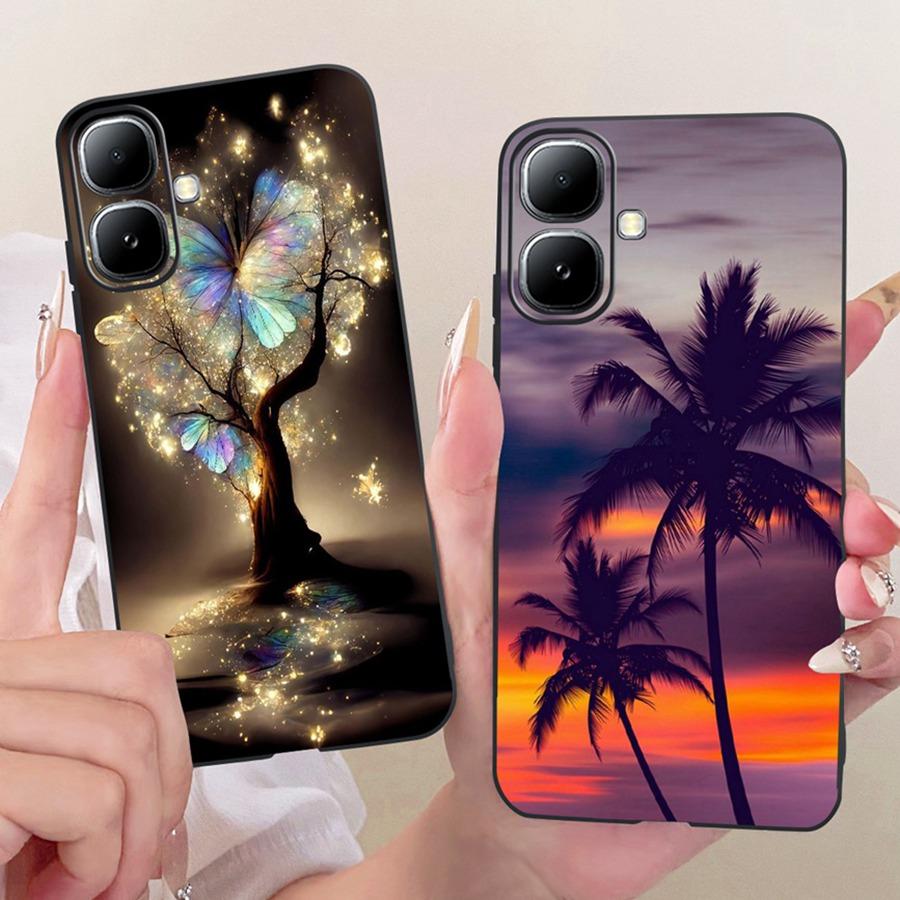 For Infinix Smart 20  Case X6840  X6840B  2026 Cover Stylish Butterfly Silicone TPU Soft Back Cover For Infinix Smart20 4G Capa