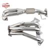 Stainless Racing Manifold Header Exhaust For Honda Accord 98-02 LS4 Combo 1998-2002 Honda Accord F23 DX LX EX L4 2.3L