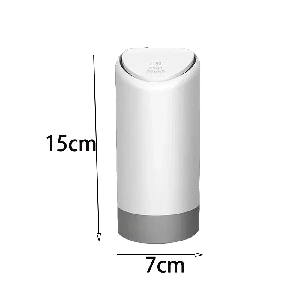 Dustproof Car Garbage Can Universal Auto Organizer Portable Rubbish Bin  Car Interior