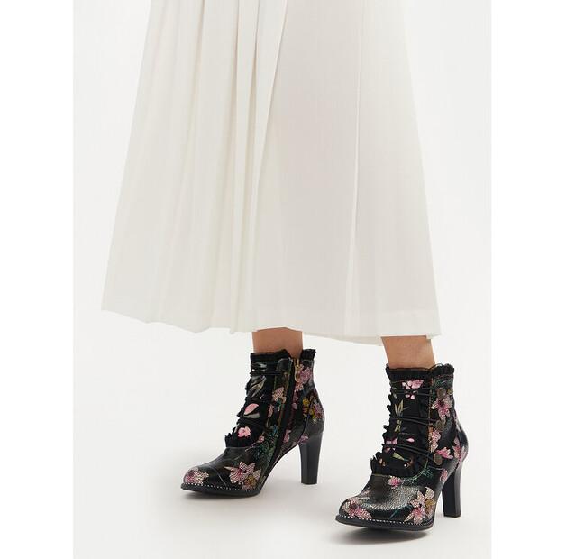 Ботильоны Laura Vita Alcbaneo 2302 Pink Ankle Boots