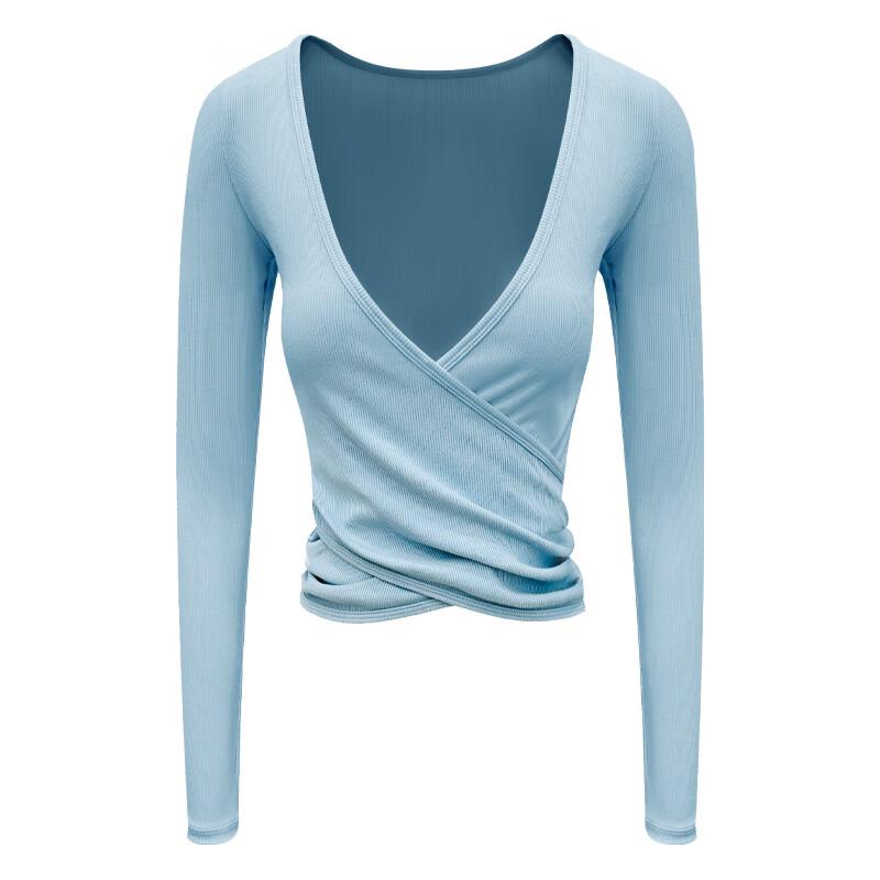 Tangjun Women's Long Sleeve Yoga & Fitness Top