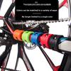 Mountain Bike Rear Fork Front Fork Anti-collision Rubber Protective Ring, Chain Ring Mountain Bike Equipment