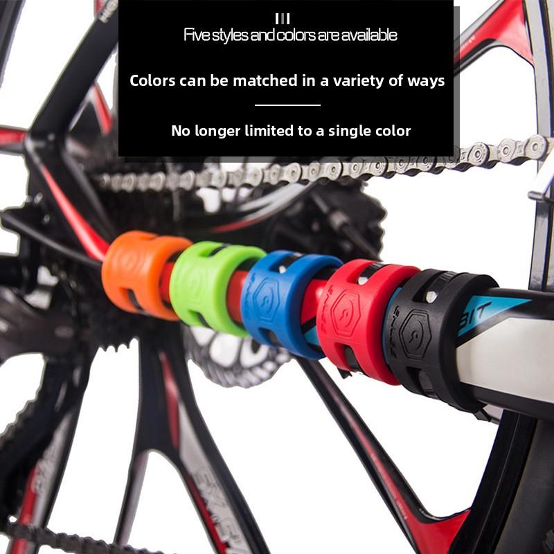 Mountain Bike Rear Fork Front Fork Anti-collision Rubber Protective Ring, Chain Ring Mountain Bike Equipment