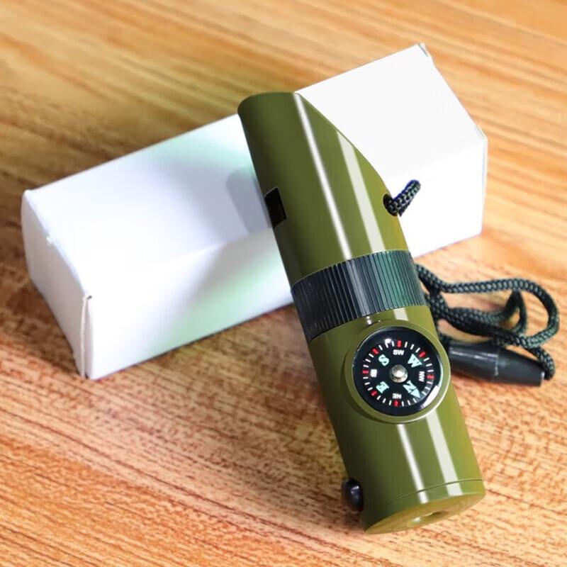 Zizhisheng 7-in-1 Survival Whistle Multi-tool