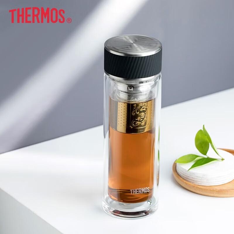 THERMOS Business Office Heat-Resistant Glass Cup