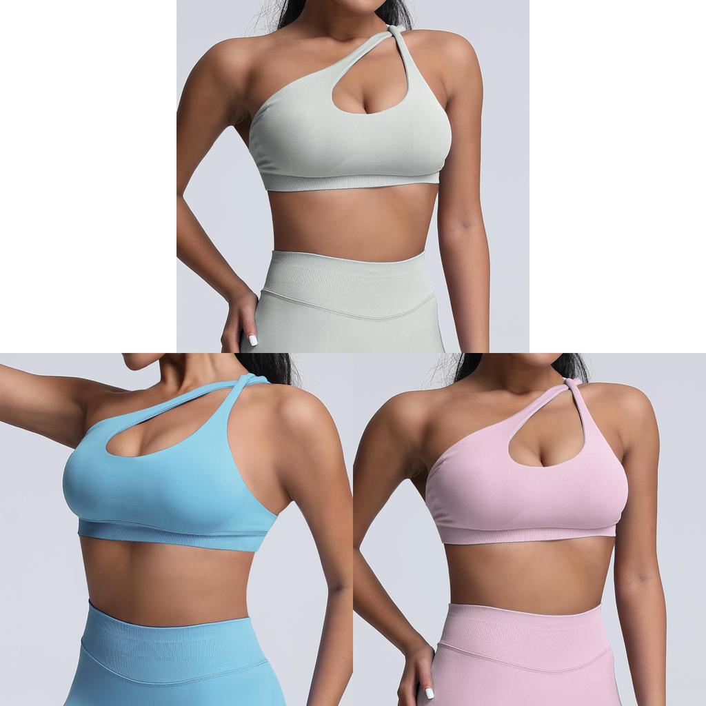 Seamless Nylon Sports Bra With High Elastic Quickdry Fabric For Yoga And Running For Active Women