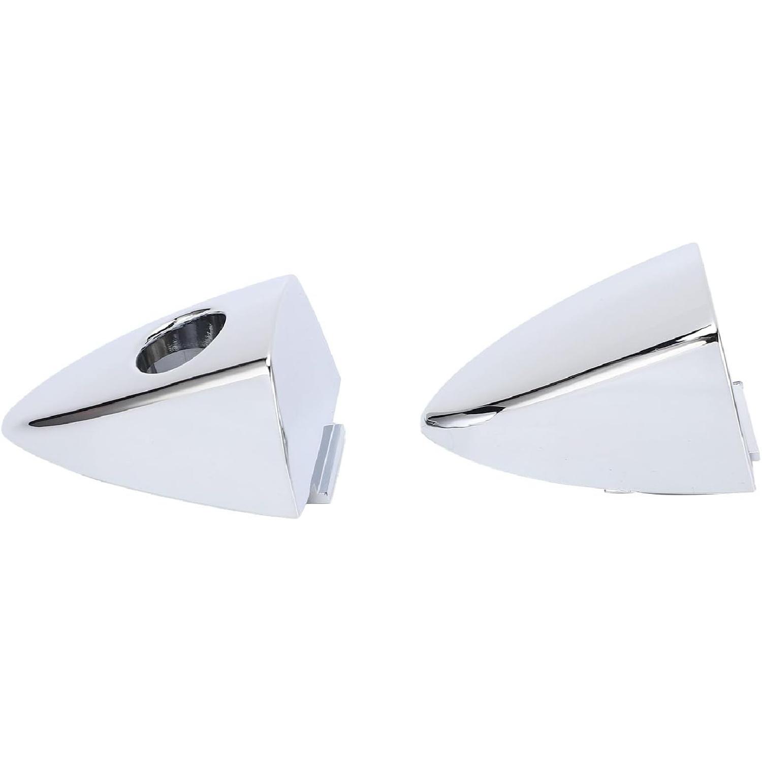 

1 Pair Front Exterior Door Handle Cap with Key Hole 72184T2AG21, Outside Door Handle Cover Cap for Accord, Pilot, Ridgeline, Easily Replaceable