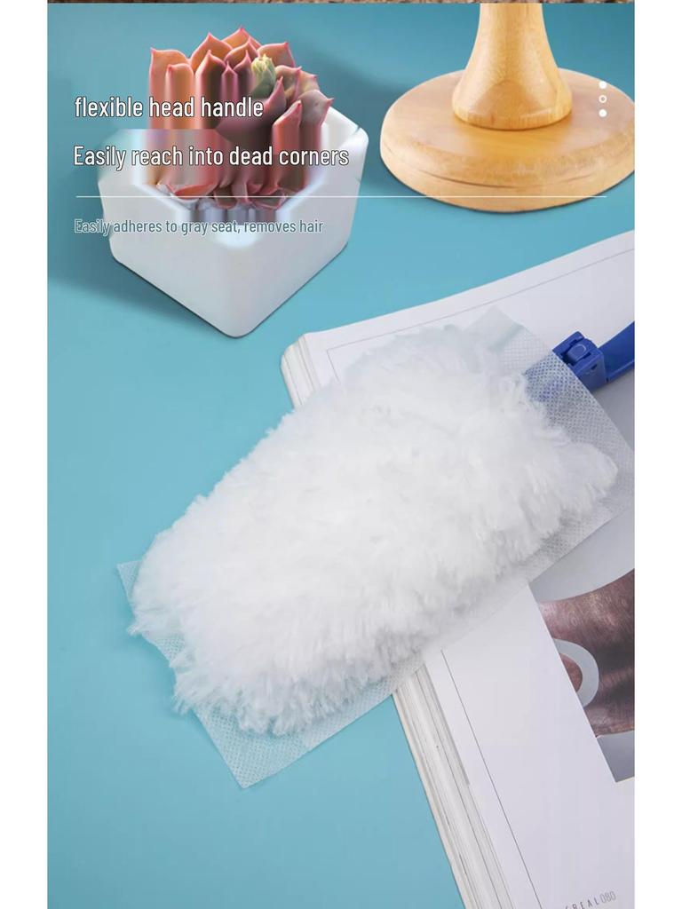Electrostatic Disposable Dusting Duster for Crevices and Household Cleaning