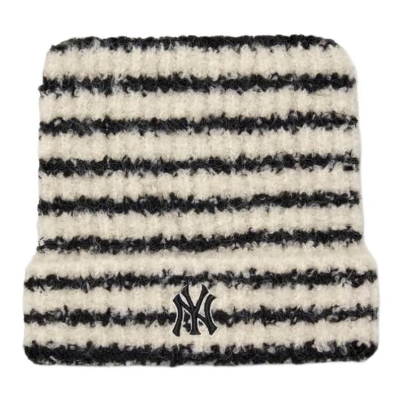 MLB Polyester Beanies Unisex Black Fashion 3ABNB1656-50BKS