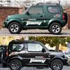 Suitable for Suzuki JIMNY Car Decals, Jimny Body Modification Letter Stickers, 4X4 Car Decorative Stickers