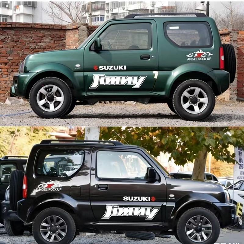 Suitable for Suzuki JIMNY Car Decals, Jimny Body Modification Letter Stickers, 4X4 Car Decorative Stickers