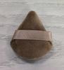 Dual-Use Velvet Flocking Triangle Puff for Wet & Dry Powder Setting