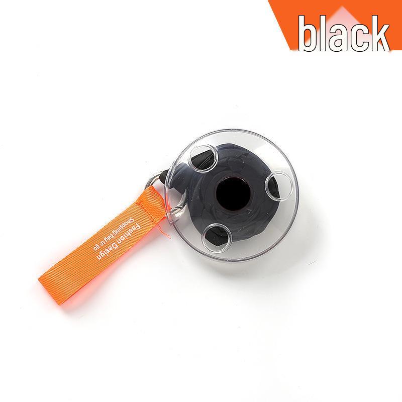 Компактная складная хозяйственная сумка - Портативная, многофункциональная и удобная чёрный