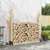 Firewood stacking aid set 2 pcs anthracite 34 x 10 x 15 cm steel