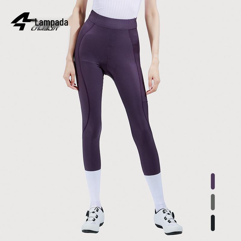 

Женские велосипедные брюки Lampaida с двойной стрелкой, с высокой талией и карманами - защита от солнца весна/осень. Extra Large