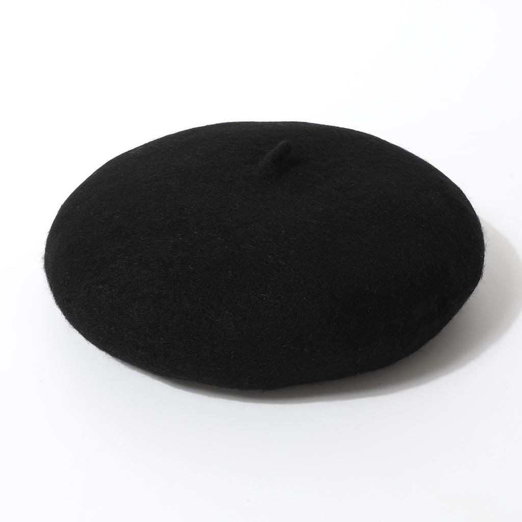 Elegant Warm Sweet Beautiful Woman Painter Art Hat Simple Versatile Beret