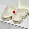 Butterfly-shaped Candy Storage Box Reusable Divided Serving Platter Fruit Plate Tray  Fruit Trays