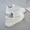 Summer Mesh Women's White Shoes Lightweight Breathable Casual Sneakers Fashion Height-increasing Platform Shoes Designer Shoes