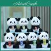 Adorable Plush Panda Keychain Accessory Cute Cartoon Panda Doll For Bags
