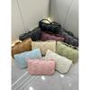 Neue Trendige Leder Handgewebte Clip Tasche Schultergurt Einzelne Schulter Crossbody Handytasche