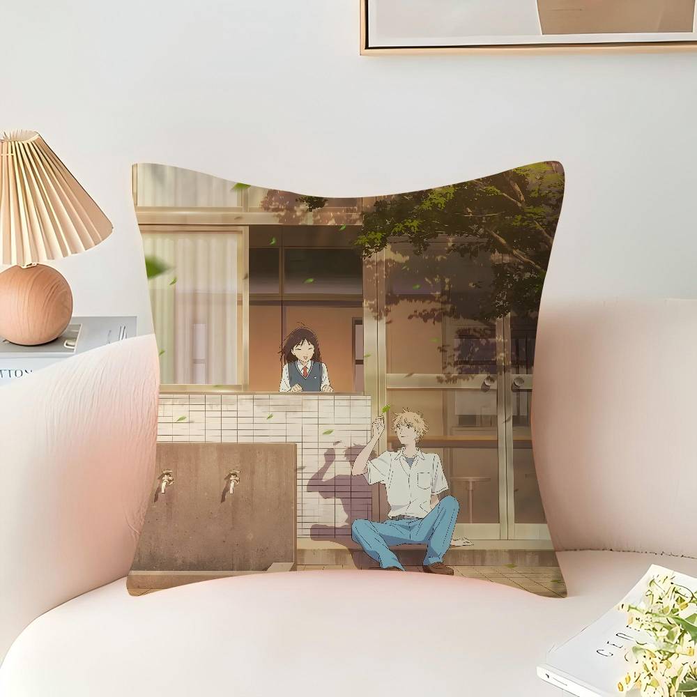 

Аниме Подушка S-Skip and Loafer Аниме Подушка Подушка для головы дивана-кровати Наволочка Чехол для подушки 45x45 см Мода 16x16Inch