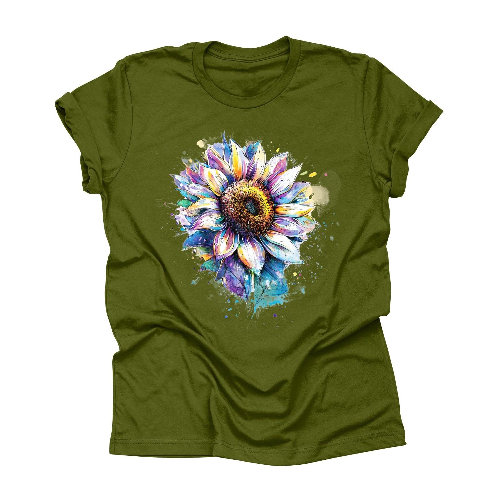 

Unisex Casual Fashion Print Crewneck Loose T-shirt XL