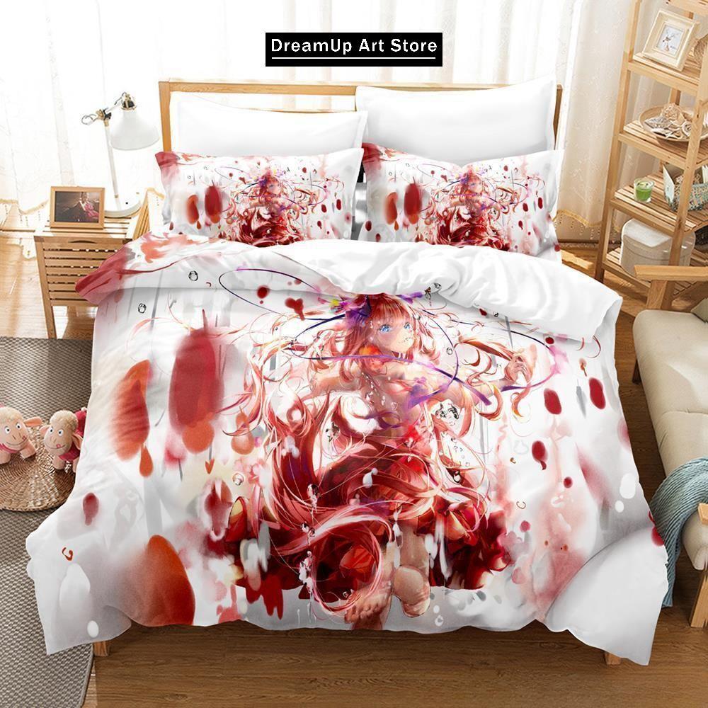 3D Print Quintessential Anime Quintuplets Bedding Set Boys Girls Twin Queen Full Size Duvet Cover Pillowcase Bed Adult Bedroom