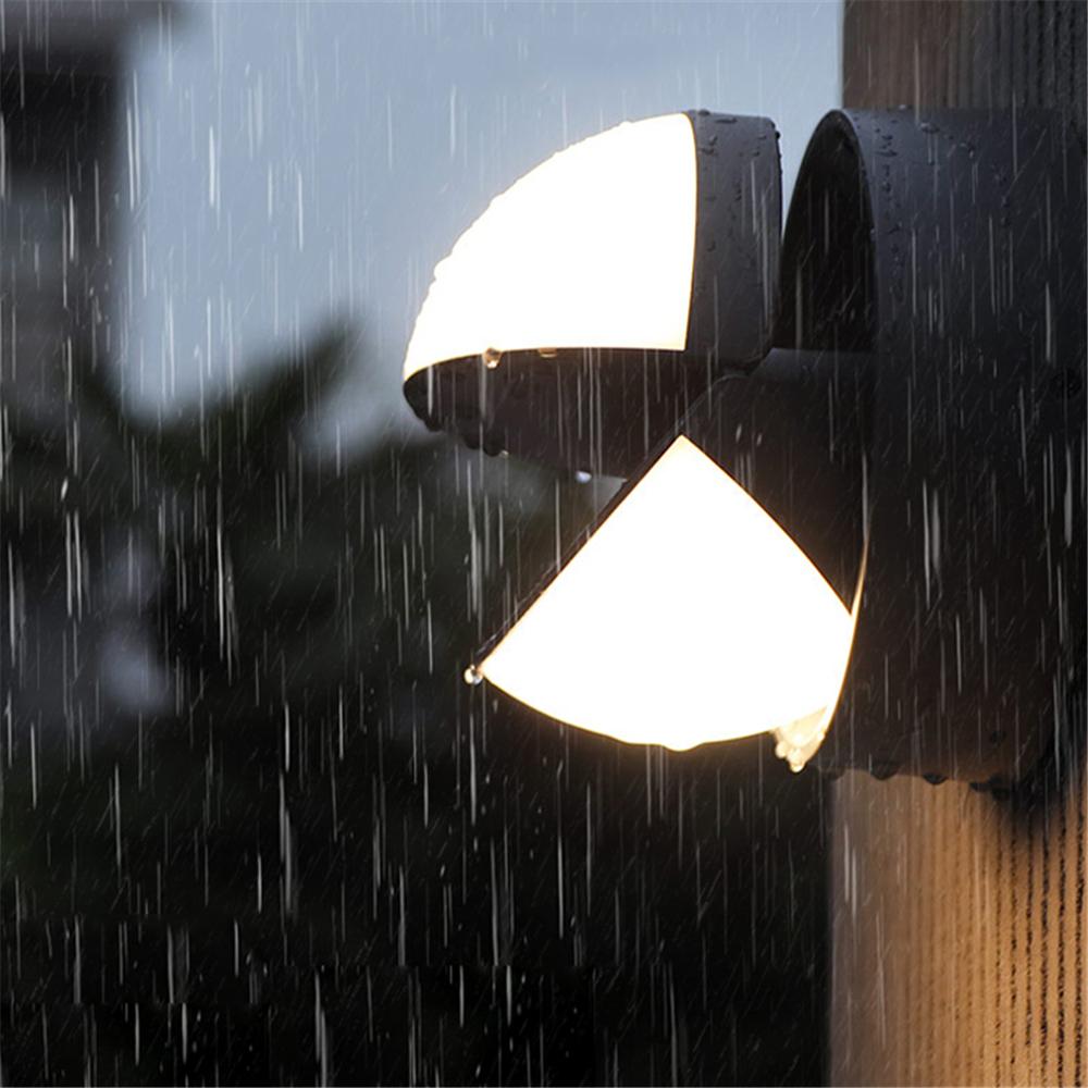Outdoor Waterproof LED Wall Lamp Modern Creative Home Lighting Landscape Garden Lamp Aisle Corridor Decorative Wall Light 220V