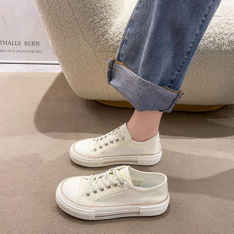 Canvas shoes women's summer new versatile students breathable running board shoes casual shoes children tide