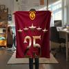1 Stück Nummer 25 Aufdruck Flanelldecke, Hohe Qualität, Bequem für alle Jahreszeiten, Heimdekoration, Wärme und Komfort