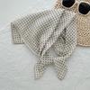 Women Polka Dot Small Square Scarf Fashion Commuting Versatile Neck Scarf For Travel