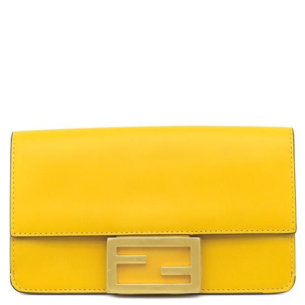 FENDI 8BS039 Flat Baguette Mini2WAY bag leather Array