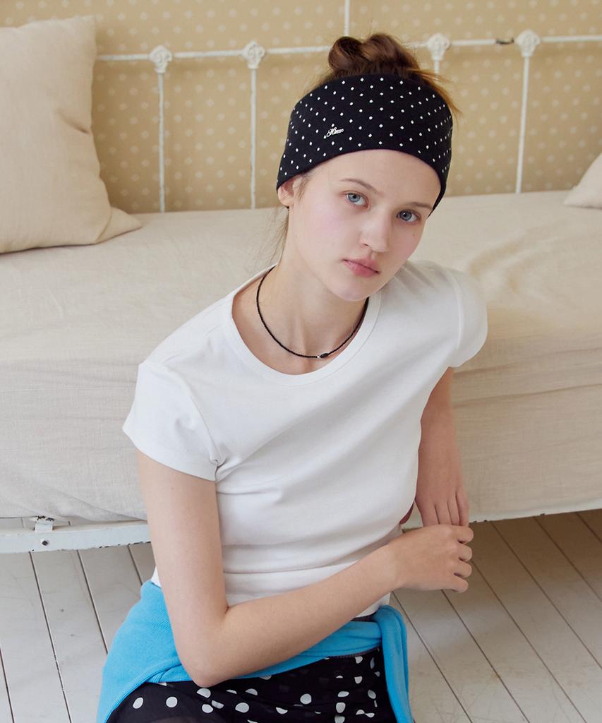 Minco Dot Cozy Hairband_Black