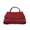 Retro Torba z Uśmiechem Francuska Bolingen Niszowa Skórzana Wysokiej Klasy Plisowana Torebka Cross-body