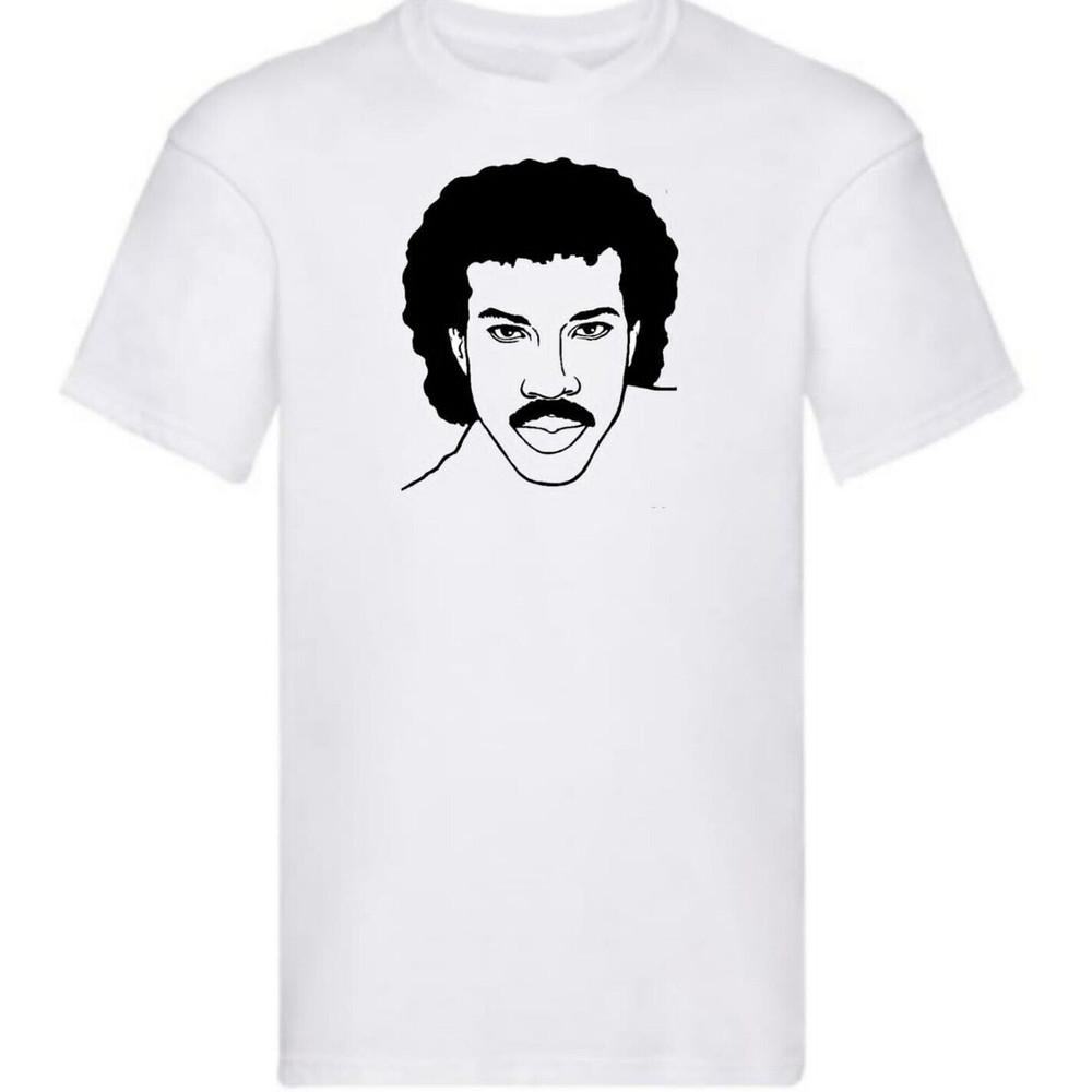 LIONEL RICHIE artwork white T-shirt Unisex short sleeve All sizes XZ710